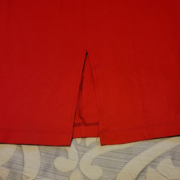 Cocktail red dress, size 5/6 - Picture 2 of 4